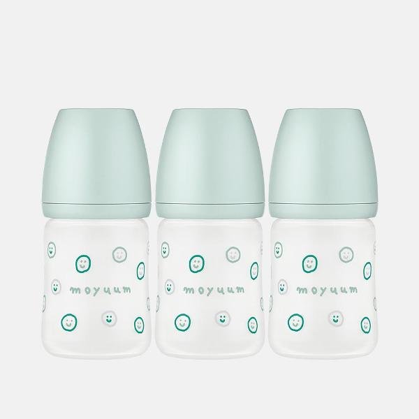 PPSU Bottle NO - FISH Glass Edition with Nipple 150ml Triple pack - Anti Colic & East to Clean. - shop_name uae and saudi arab