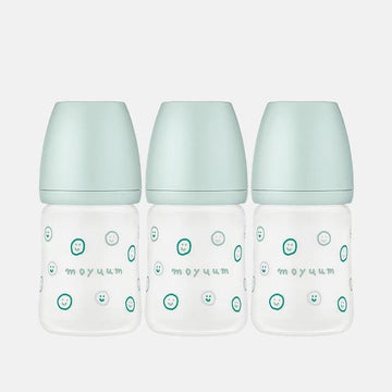 PPSU Bottle NO - FISH Glass Edition with Nipple 150ml Triple pack - Anti Colic & East to Clean. - shop_name uae and saudi arab