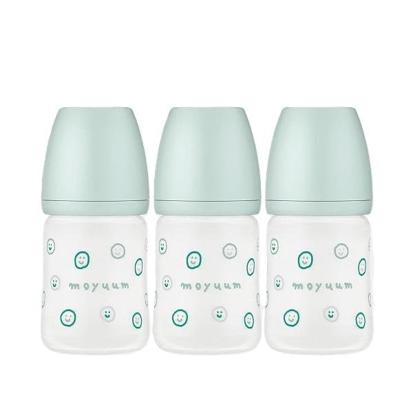 PPSU Bottle NO - FISH Glass Edition with Nipple 150ml Triple pack - Anti Colic & East to Clean - shop_name uae and saudi arab