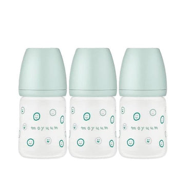 PPSU Bottle NO - FISH Glass Edition with Nipple 150ml Triple pack - Anti Colic & East to Clean - shop_name uae and saudi arab
