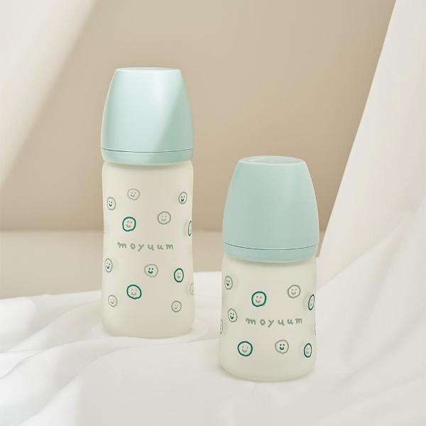 PPSU Bottle NO - FISH Glass Edition with Nipple 240ml 2 Pack - Anti Colic & East to Clean. - shop_name uae and saudi arab
