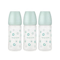 PPSU Bottle NO - FISH Glass Edition with Nipple 240ml Triple Pack - Anti Colic & East to Clean. - shop_name uae and saudi arab