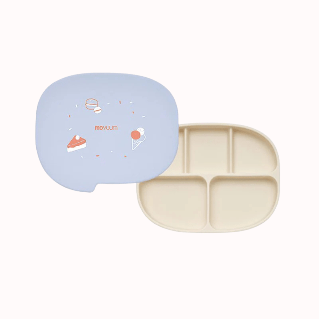 Silicone Super Strong 5 - hole Suction Plate + Suction Bowl Set - shop_name uae and saudi arab